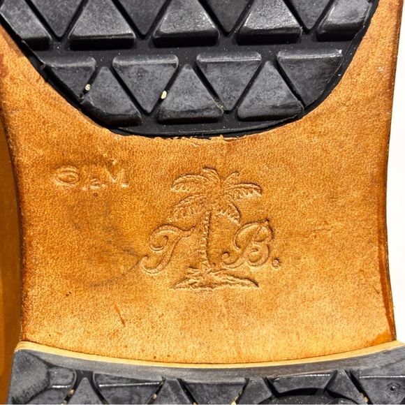 Tommy Bahama Tan Leather Golf Loafers Womens Size 6.5 Slip-On Shoes - Picture 9 of 15